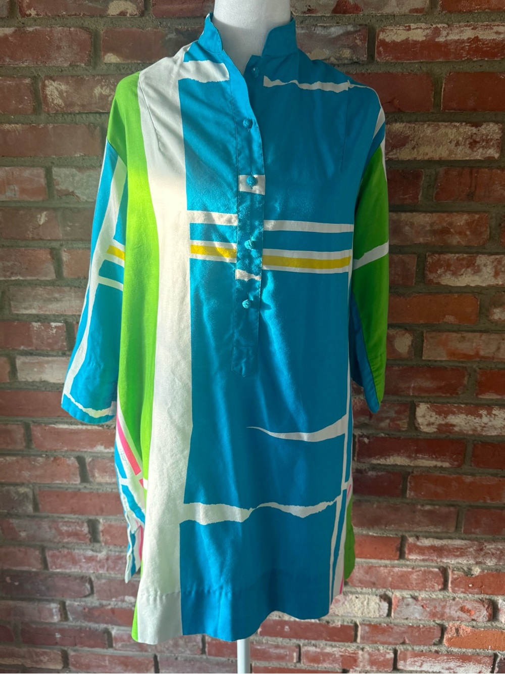 Rare Vintage Catherine Ogust Mod Cotton Dress